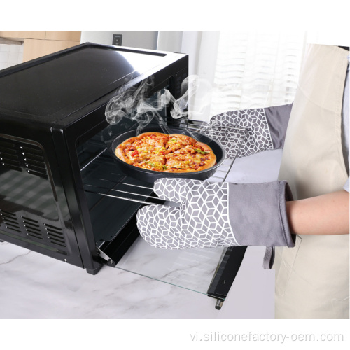 Găng tay BBQ bằng chứng cotton chống nhiệt